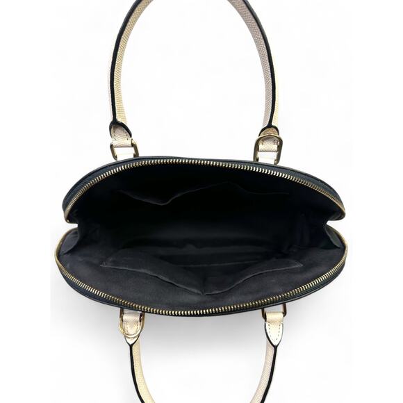 Coach Cora Domed Satchel in Crossgrain Leather W/ Dust Bag - Picture 16 of 16